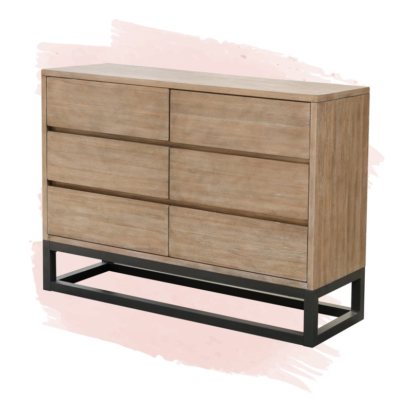 Lauren 6 deals drawer double dresser